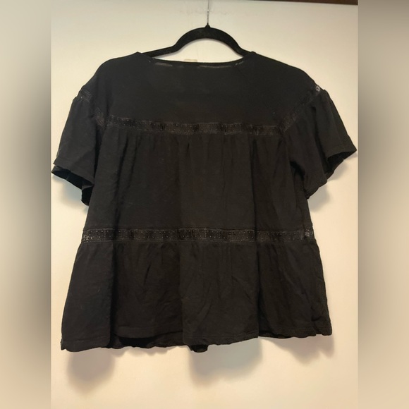 GAP Crop Top Black Size Medium - Picture 5 of 7